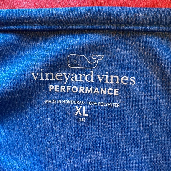 Vineyard Vines Golf pullover 1/4 zip - Picture 4 of 6